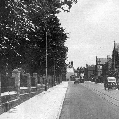 A Tram Leaving